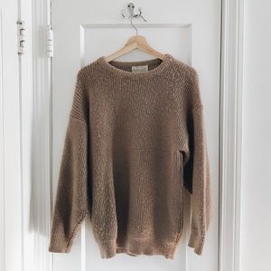VINTAGE Mauve Knit Sweater